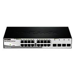 D-Link 20-Port Gigabit Smart+ Switch inc 4 SFP Ports (fanless)